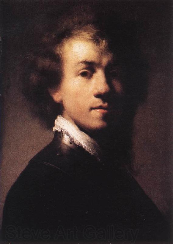 REMBRANDT Harmenszoon van Rijn Self-Portrait with Lace Collar Spain oil painting art